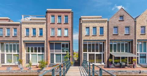 Nieuwbouw eigentijdse woningen in Nederland